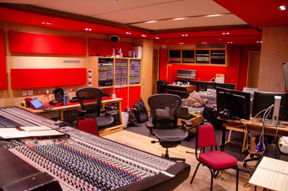 Studio 2 control room